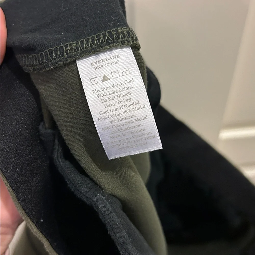 Everlane Olive Green The Dream Pant